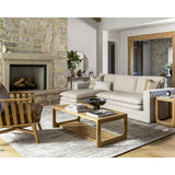 Surya Davis DVI-002 37"H x 106"W x 45"D Sofa