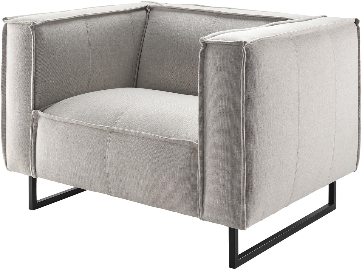 Surya Dylan DYN-004 31"H x 47"W x 39"D Accent and Lounge Chairs