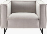 Surya Dylan DYN-004 31"H x 47"W x 39"D Accent Chair