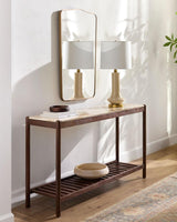 Surya Guapa GPA-001 30"H x 56"W x 15"D Accent Table