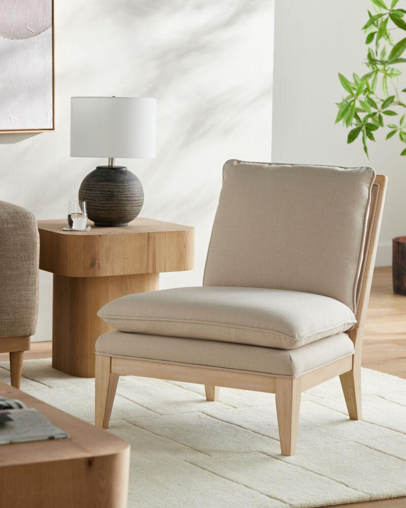 Surya Inwood INW-002 34"H x 30"W x 31"D Accent Chair