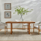 Surya Joiner JOE-004 30"H x 72"W x 40"D Dining Table/Seating