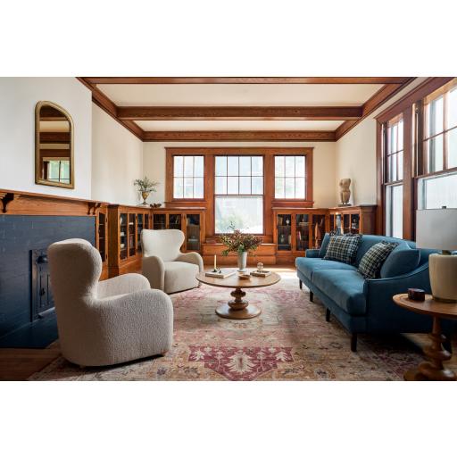 Surya Maywood MAW-003 35"H x 84"W x 38"D Sofa