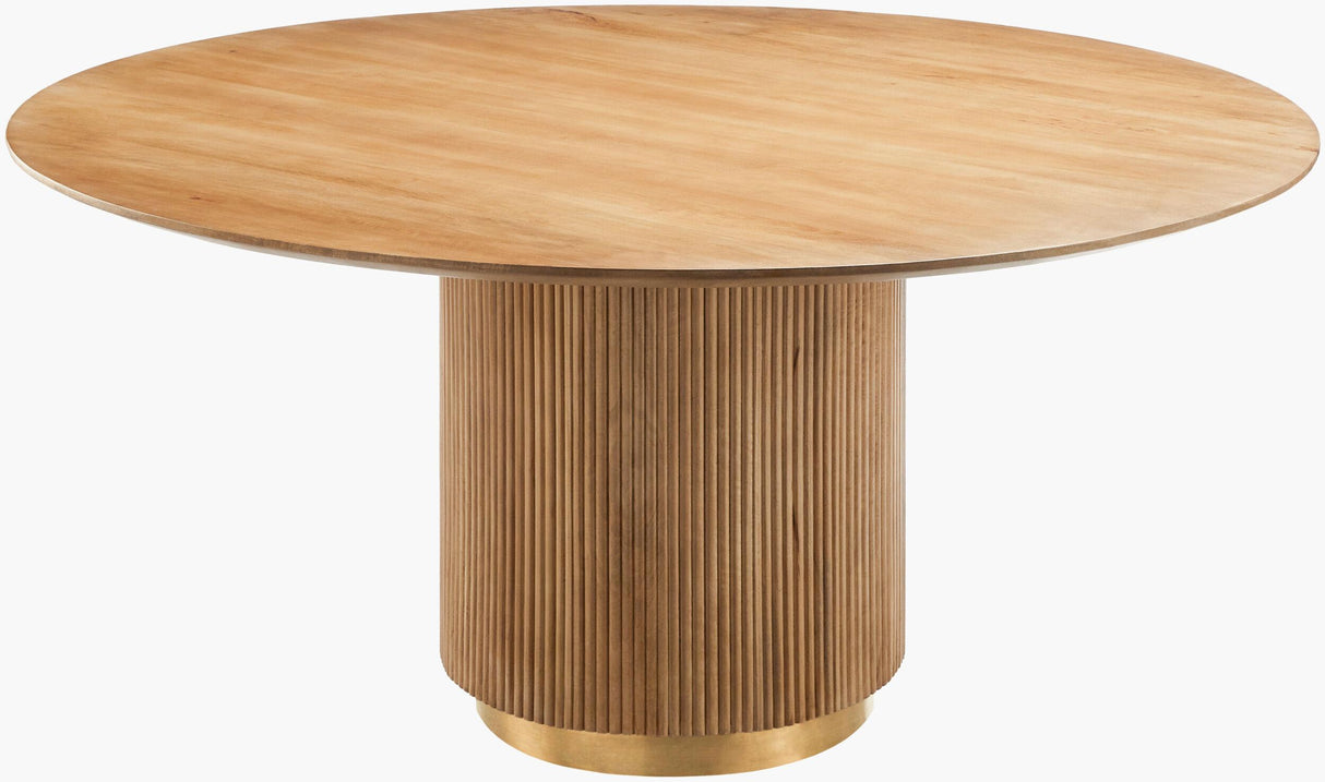 Surya Nems NMS-005 30"H x 60"W x 60"D Dining Table/Seating