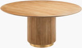 Surya Nems NMS-005 30"H x 60"W x 60"D Dining Table/Seating