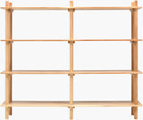 Surya Orly ORLY-004 53"H x 63"W x 16"D Shelving/Storage