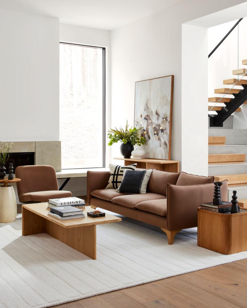 Surya Simone ONE-001 32"H x 86"W x 34"D Sofa