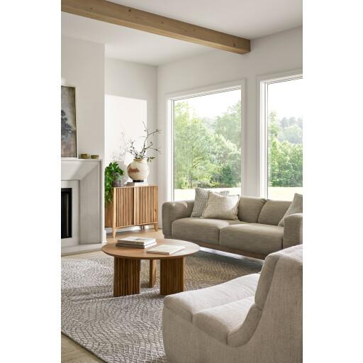 Surya Strattan STAN-001 38"H x 89"W x 40"D Sofa