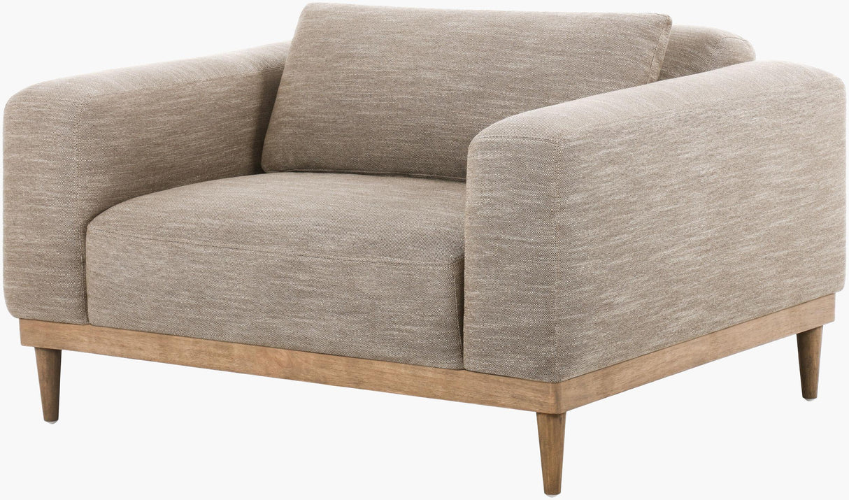Surya Strattan STAN-002 38"H x 54"W x 40"D Accent Chair