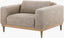 Surya Strattan STAN-002 38"H x 54"W x 40"D Accent Chair