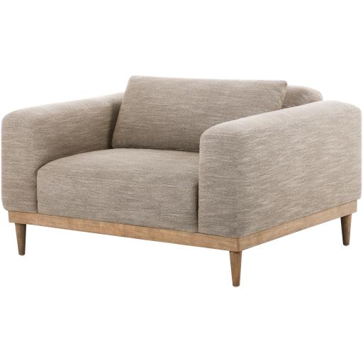 Surya Strattan STAN-002 38"H x 54"W x 40"D Accent and Lounge Chairs