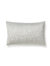 Scalamandre Corallina Velvet 14 X 22 - Blue Mist Decorative Pillow