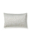 Scalamandre Corallina Velvet Lumbar - Blue Mist Pillow
