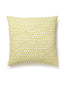 Scalamandre Dot Weave 22 X 22 - Chartreuse Decorative Pillow