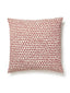 Scalamandre Dot Weave 22 X 22 - Carnelian Decorative Pillow