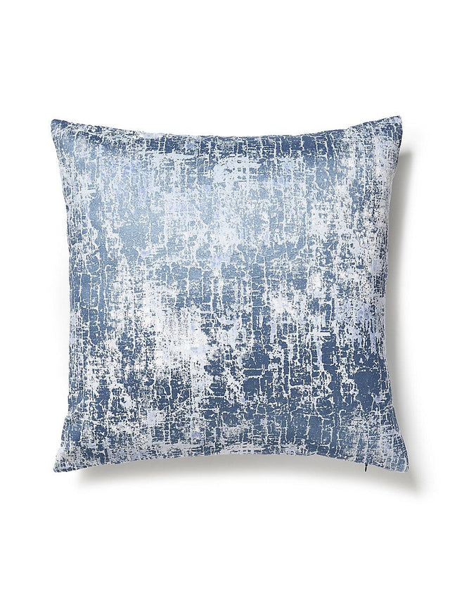 Scalamandre Tesoro Velvet 22 X 22 - Nightfall Decorative Pillow