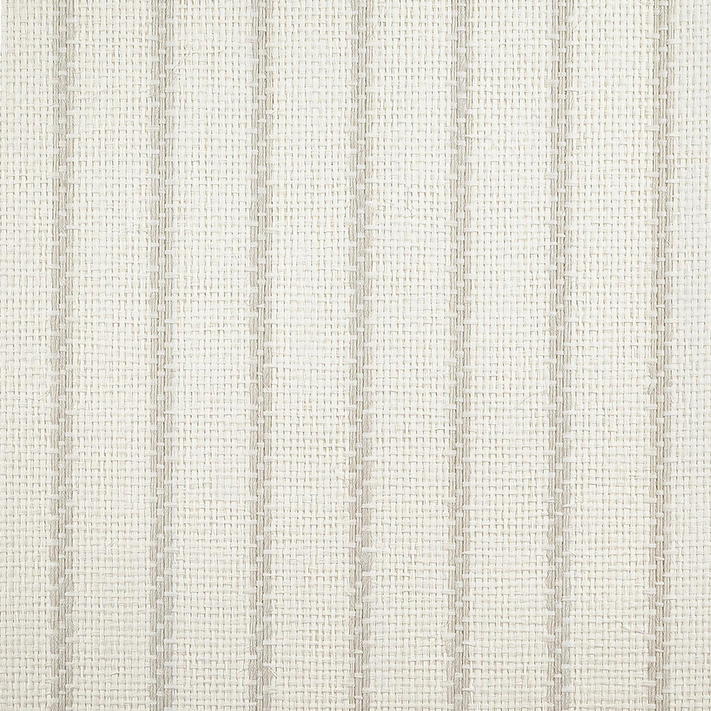 Phillip Jeffries NEW - Origin Stripe & Ticking Stripe Cream and Grey Wallpaper