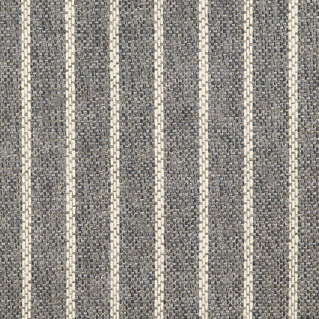 Phillip Jeffries NEW - Origin Stripe & Ticking Stripe Charcoal and Tan Wallpaper