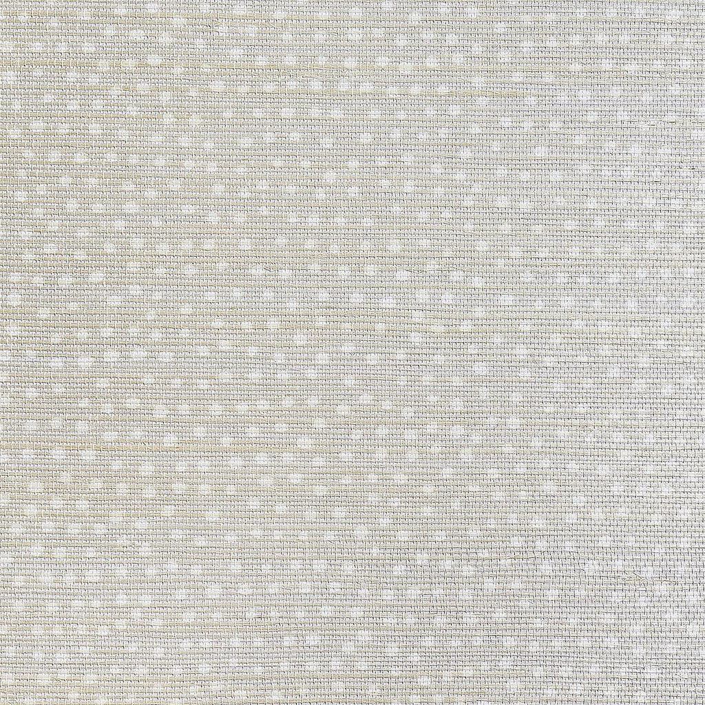 Phillip Jeffries Droplets Taupe with White Wallpaper