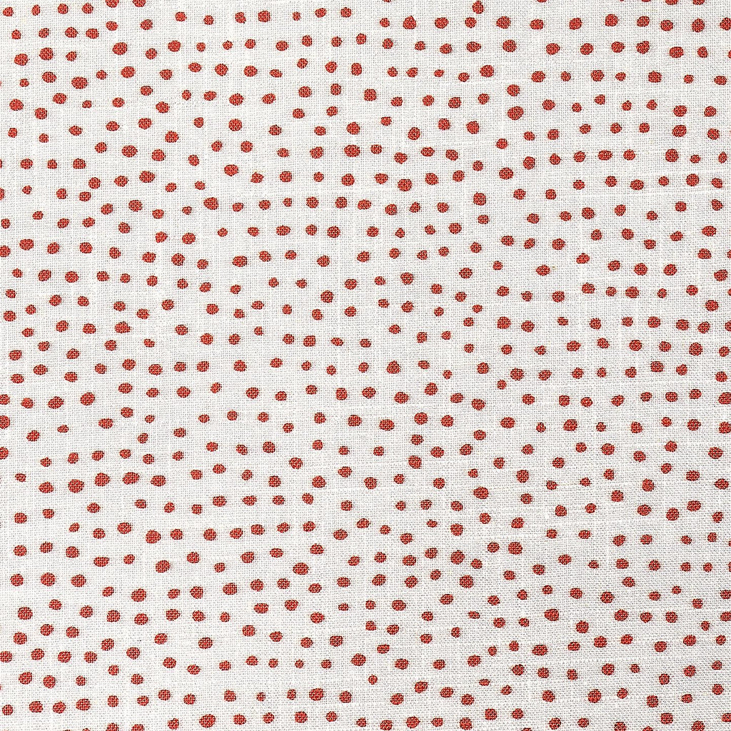 Phillip Jeffries Droplets White with Red Wallpaper
