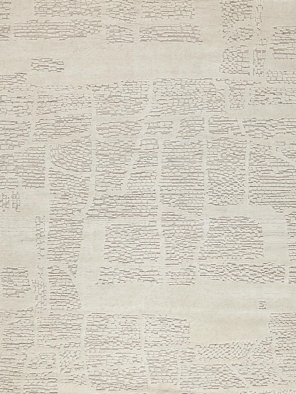 Exquisite Rugs Calexico Handwoven New Zealand Wool 6429 Ivory/Beige 8' x 10' Area Rug