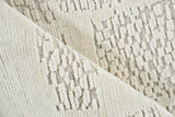 Exquisite Rugs Calexico Handwoven New Zealand Wool 6429 Ivory/Beige 8' x 10' Area Rug