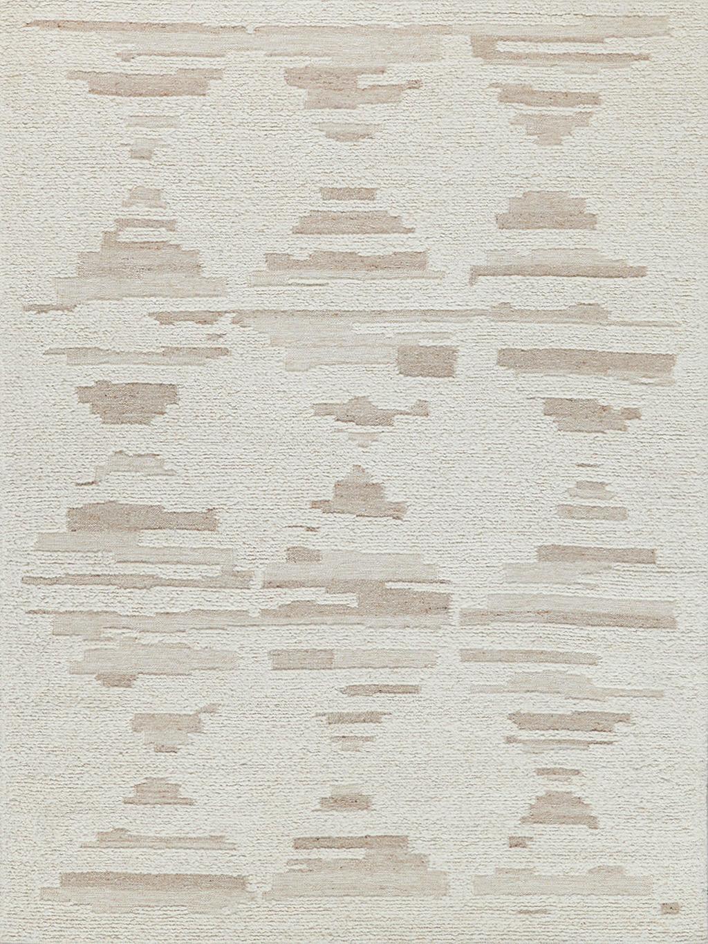 Exquisite Rugs Canyon Handwoven New Zealand Wool 6427 Ivory/Beige 8' x 10' Area Rug