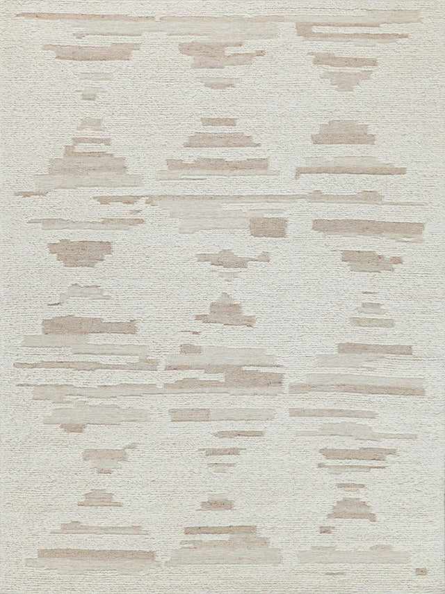 Exquisite Rugs Canyon Handwoven New Zealand Wool 6427 Ivory/Beige 8' x 10' Area Rug