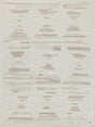 Exquisite Rugs Canyon Handwoven New Zealand Wool 6427 Ivory/Beige 8' x 10' Area Rug