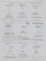 Exquisite Canyon Handwoven New Zealand Wool Ivory/Beige Area Rug 8.0'X10.0' Rug