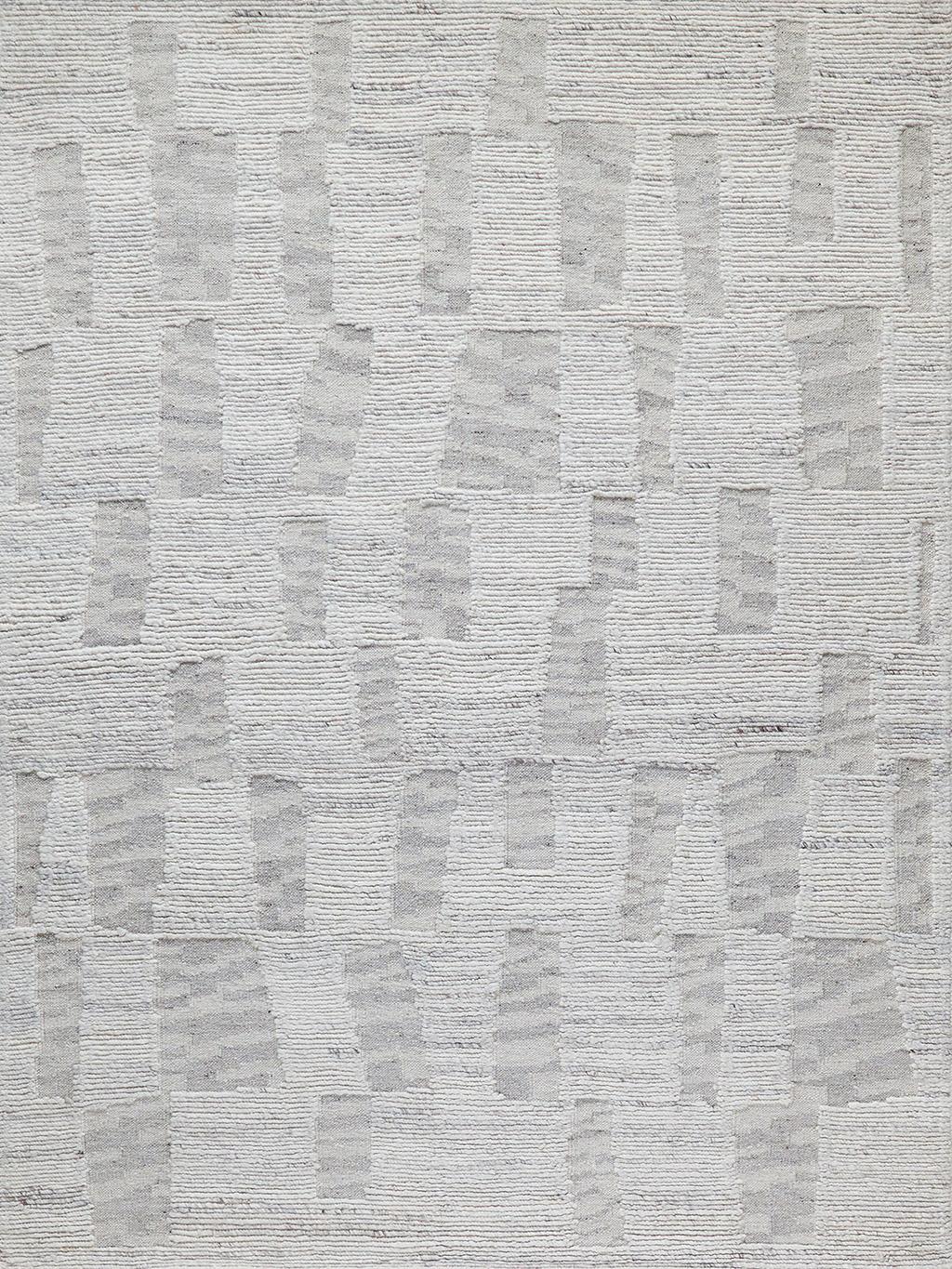 Exquisite Canyon Handwoven New Zealand Wool Silver Area Rug 14.0'X18.0' Rug