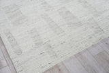Exquisite Rugs Canyon Handwoven New Zealand Wool 6428 Silver 8' x 10' Area Rug