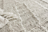 Exquisite Rugs Canyon Handwoven New Zealand Wool 6428 Silver 8' x 10' Area Rug