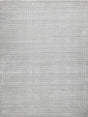 Exquisite Rugs Castelli Handloomed Bamboo Silk and New Zealand Wool 5626 Light Silver 8' x 10' Area Rug