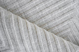 Exquisite Rugs Castelli Handloomed Bamboo Silk and New Zealand Wool 5626 Light Silver 8' x 10' Area Rug