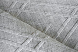 Exquisite Rugs Castelli Handloomed Bamboo Silk and New Zealand Wool 5629 Light Silver 8' x 10' Area Rug