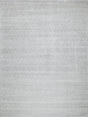 Exquisite Rugs Castelli Handloomed Bamboo Silk and New Zealand Wool 5629 Light Silver 8' x 10' Area Rug