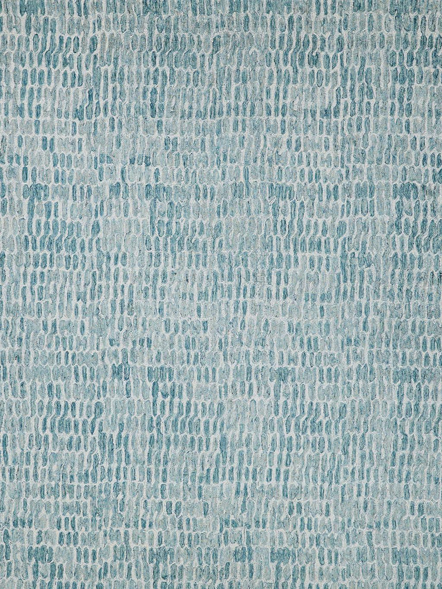 Exquisite Rugs Ink Blot Hand Tufted New Zealand Wool 6308 Turquoise 12' x 15' Area Rug