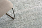 Exquisite Rugs Plush Hand-Knotted Bamboo Silk and Wool 4642 Gray 10' x 14' Area Rug
