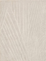 Exquisite Rugs Tempo Handloomed New Zealand Wool 6189 Light Silver 10' x 14' Area Rug