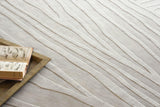 Exquisite Rugs Tempo Handloomed New Zealand Wool 6189 Light Silver 8' x 10' Area Rug