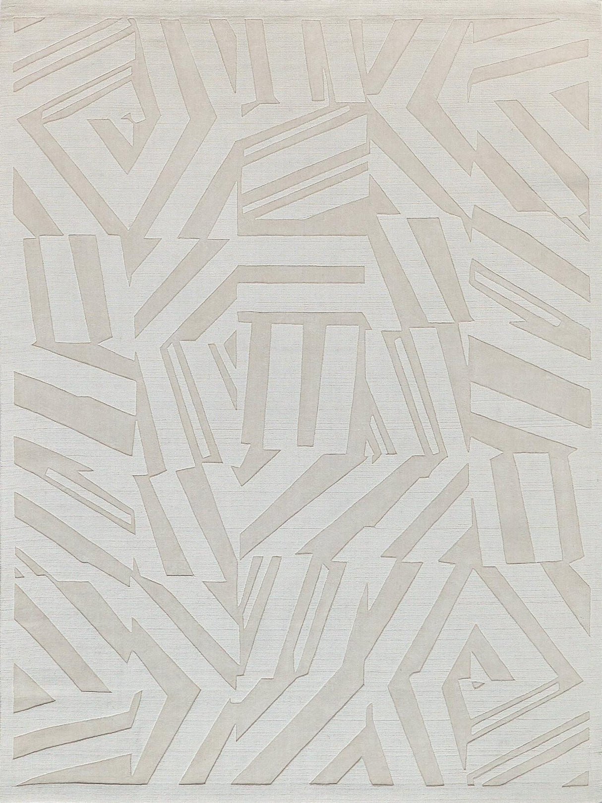 Exquisite Rugs Tempo Handloomed New Zealand Wool 6193 Light Beige 10' x 14' Area Rug