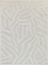 Exquisite Rugs Tempo Handloomed New Zealand Wool 6193 Light Beige 14' x 18' Area Rug