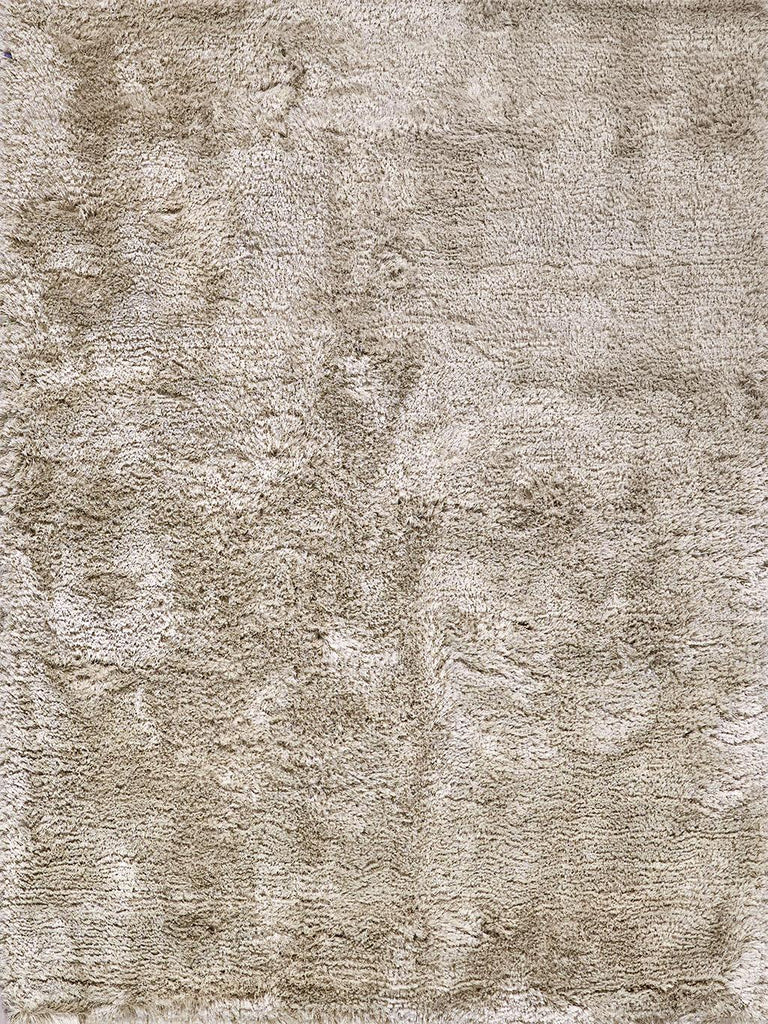 Exquisite Rugs Sumo Shag Hand Loomed Polyester/Microfiber 5343 Beige 10' x 14' Area Rug