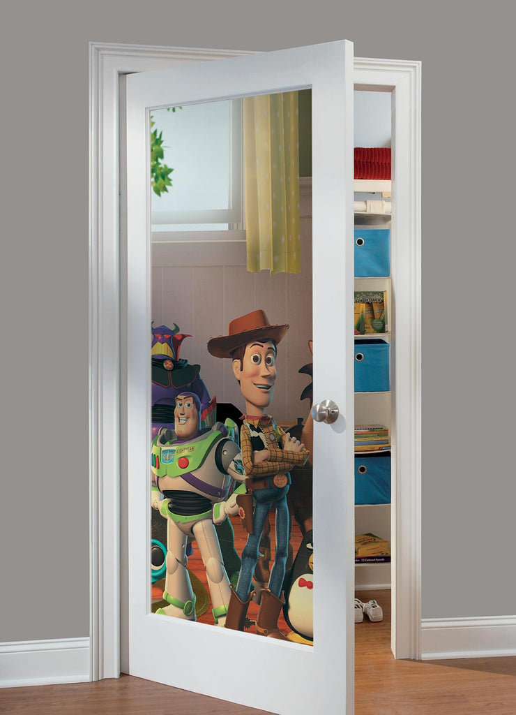 RoomMates Toy Story Peel And Stick Mural Brown Wallpaper
