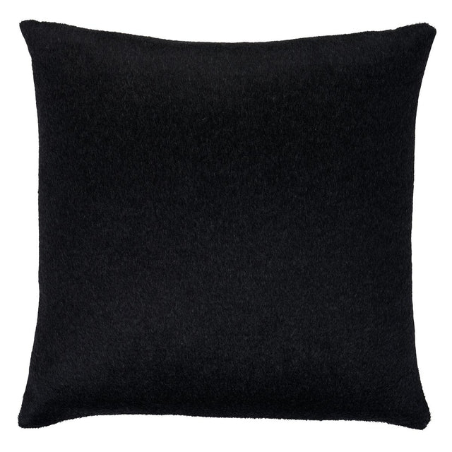 Schumacher Carbon 22" x 22" Dixon Mohair Pillow