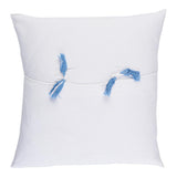 Schumacher Pizarra Sky 20" x 20" Pillow
