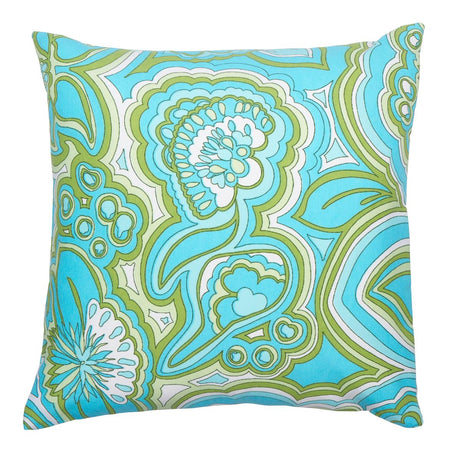 Schumacher Fern 16" x 16" Morning Sunrise I/O Pillow
