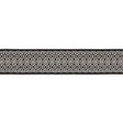 Schumacher Black Infinito Indoor/Outdoor Trim