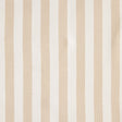 Schumacher Even Stripe Sand Fabric